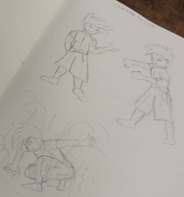 Character Design Skizzen